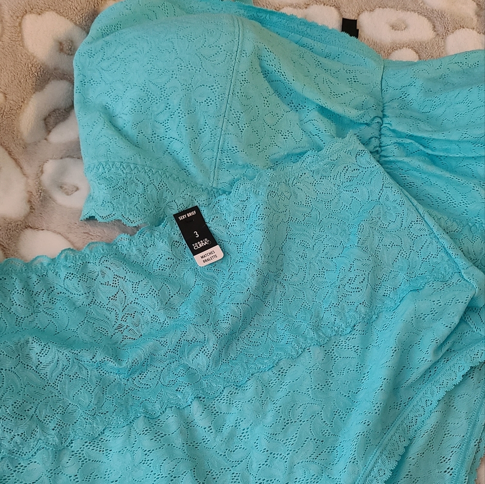 Torrid bralette and panty set